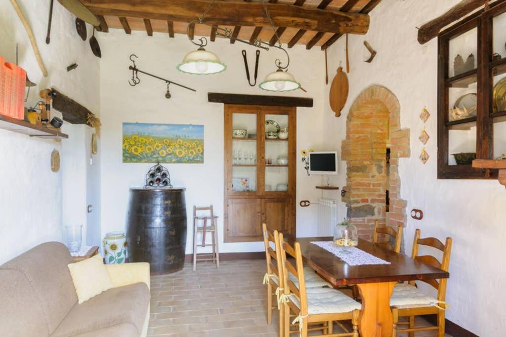Girasole Cottage Overlooking The Orcia Valley In Tuscany Radicofani Eksteriør bilde