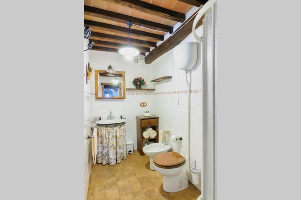 Girasole Cottage Overlooking The Orcia Valley In Tuscany Radicofani Eksteriør bilde