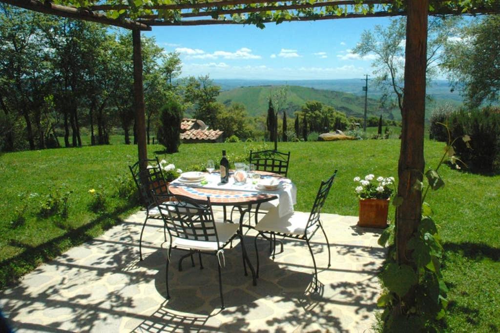 Girasole Cottage Overlooking The Orcia Valley In Tuscany Radicofani Eksteriør bilde