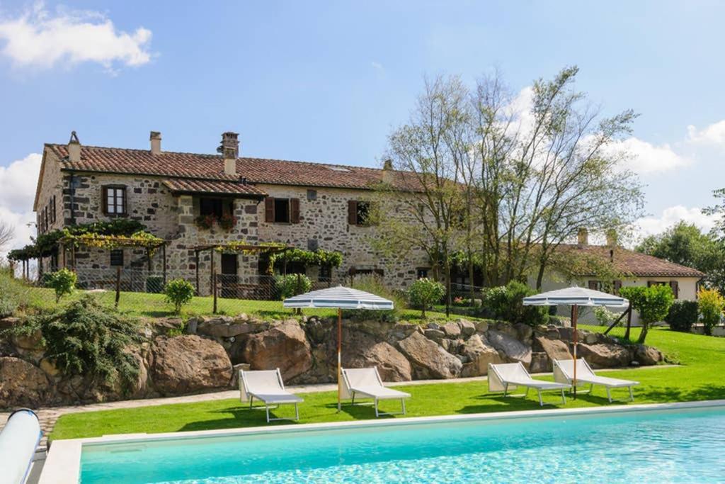 Girasole Cottage Overlooking The Orcia Valley In Tuscany Radicofani Eksteriør bilde