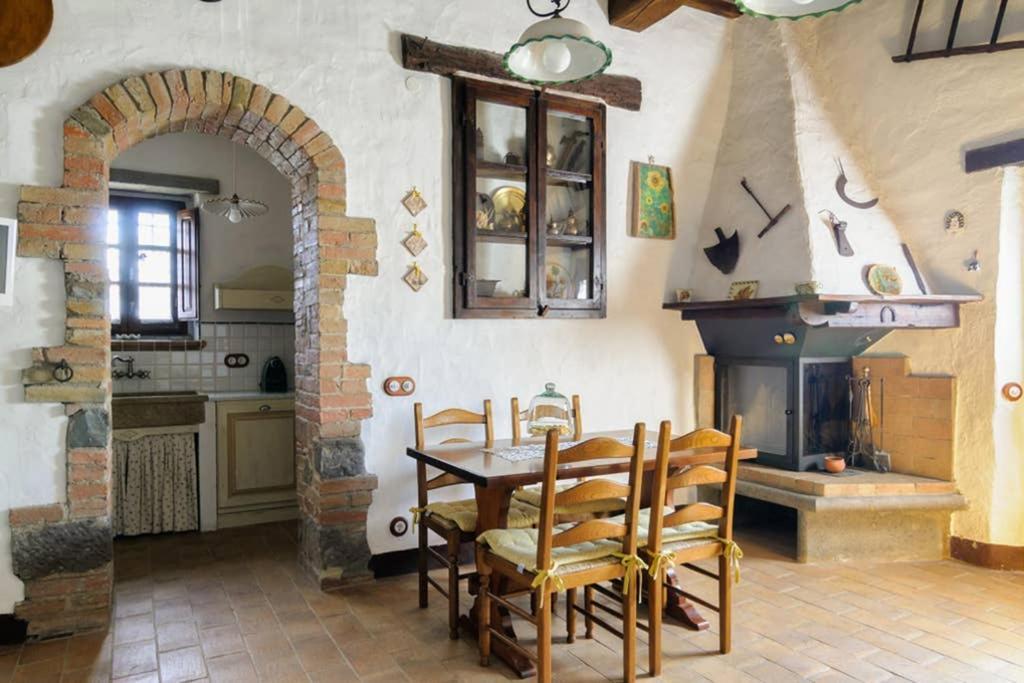 Girasole Cottage Overlooking The Orcia Valley In Tuscany Radicofani Eksteriør bilde