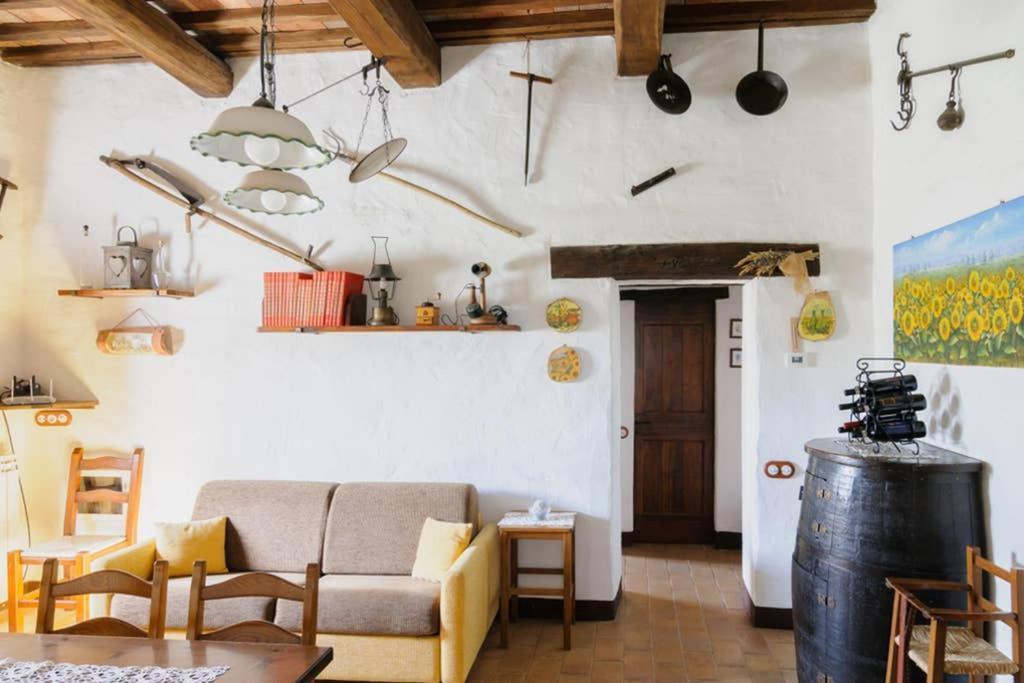 Girasole Cottage Overlooking The Orcia Valley In Tuscany Radicofani Eksteriør bilde